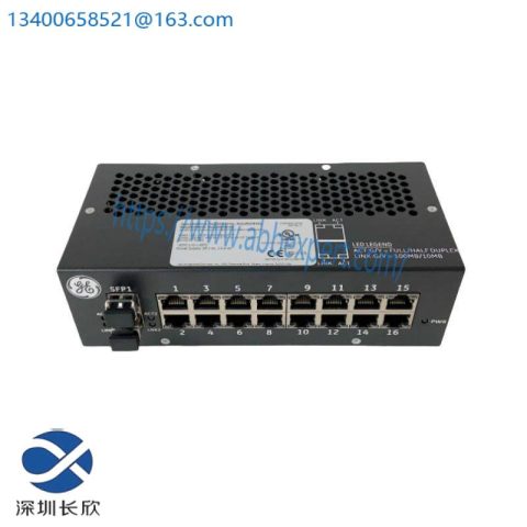 GE IS420ESWBH2A - Industrial Ethernet Switch for Mark VIe System