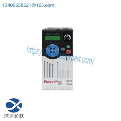 Allen-Bradley 25BB017N104 PowerFlex 525 Variable Frequency Drive - High Performance AC Drive