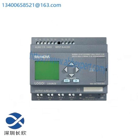 SIEMENS 6ED1052-1MD00-0BA7: Industrial Automation Logic Module, 12/24VDC Display