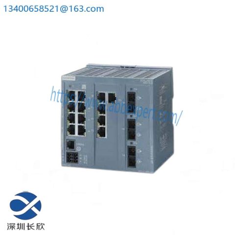 SIEMENS 6GK5213-3BD00-2AB2 Network Switch, High-Speed 810/100 Mbit Ports for Industrial Automation