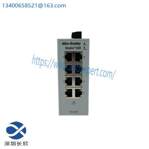 Allen-Bradley 1783-US8T Unmanaged EtherNet Switch, 8 Port