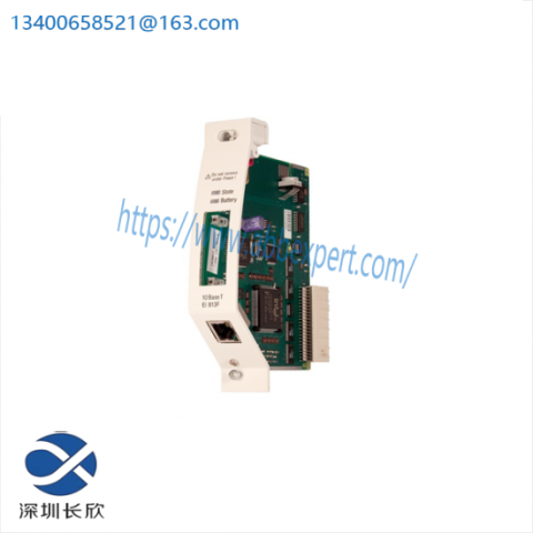 ABB 3BDH000022R1 Ethernet Module, 10BaseT, Designed for Industrial Automation