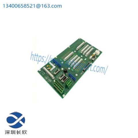 ABB 3HAB6372-001: Industrial Robot Backplane Slot Rack for DSQC330 Modules