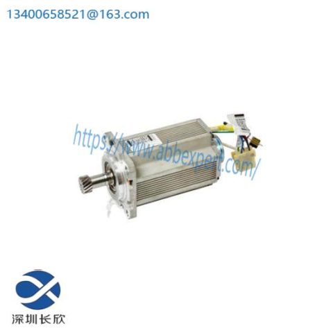 ABB 3HAC047577-002: Rotational AC Motor with Pinion, Designed for Industrial Applications