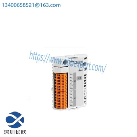 ABB RAIO-01 Analog I/O Extension Module, for Industrial Control Systems