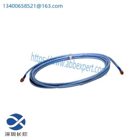 Bentley 330130-045-00-CN, 3300 XL Extension Cable, High-Temperature Resistance for Vibratory Sensors