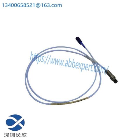 BENTLY NEVADA 330730-080-02-05: High-Performance 3300 XL Extension Cable for Industrial Control Systems