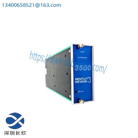 Bently Nevada 3500/15 AC 127610-01: Industrial AC Power Supply Module