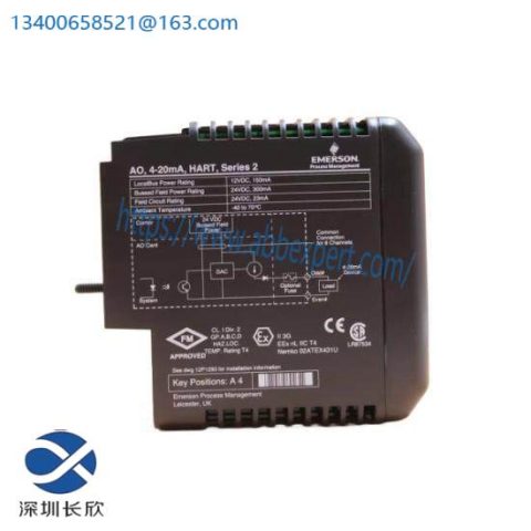 Emerson DeltaV VE4005S2B1 Analog Output Card: Advanced Control for Industrial Automation