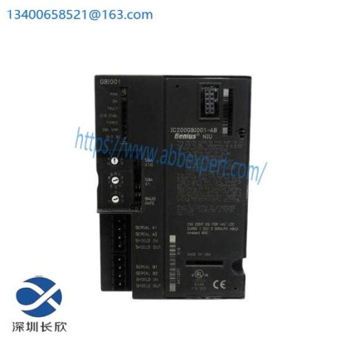 GE FANUC IC200GBI001: High-Performance Industrial Control Module