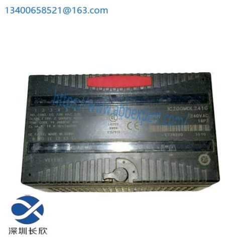 GE Fanuc IC200MDL241 Discrete Input Module: Control System Innovation for Your Operations