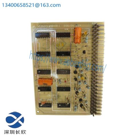 GE IC3600VANB1D1C Control PLC Annunciator Board