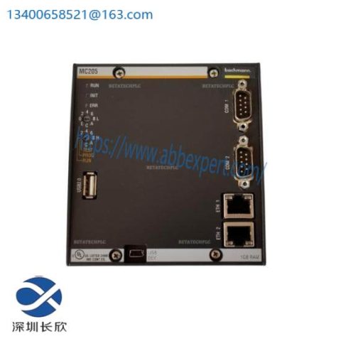 Bachmann MC205 Processor Module, for Industrial Automation