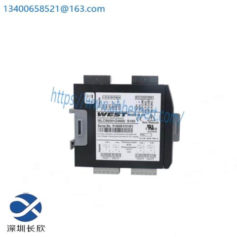 WEST MLC9000+Z4660 Temperature Control System, Advanced Industrial Automation Solution