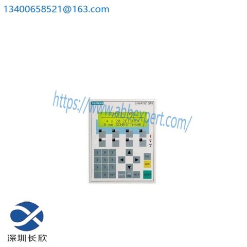 SIEMENS 6AV3607-1JC00-0AX1 OP7/PP LC Display Operator Panel, for Industrial Control Systems