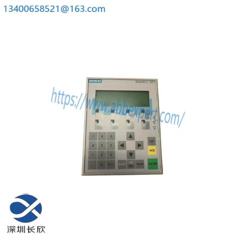 SIEMENS 6AV3607-1JC20-0AX1 OPERATOR INTERFACE: Industrial Control Solution for Enhanced Efficiency