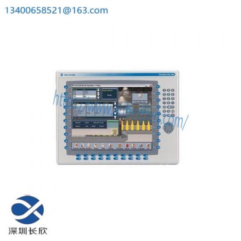 GE Intelligent Platforms 2711P-RDB15C Industrial HMI Display Module