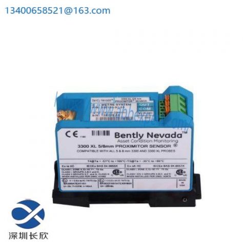 Bently Nevada 330180-91-CN Proximitor Sensor, Precision Monitoring for Industrial Control Systems