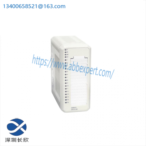 ABB 3BSE008510R1 D0810 - Digital Output Module for Industrial Automation, 24V, 16 Channels