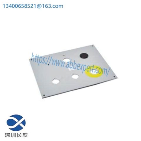 ABB 3HAC022035-008: Industrial Control Panel Plate, Ext Panel Automation Components