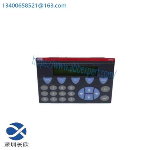 ABB CP502 1SBP260190R1001-A: Advanced Control Panel for Industrial Automation