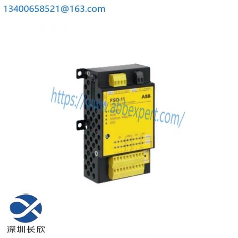ABB FSO-11 Safety Functions Module, Advanced Protection for Industrial Operations