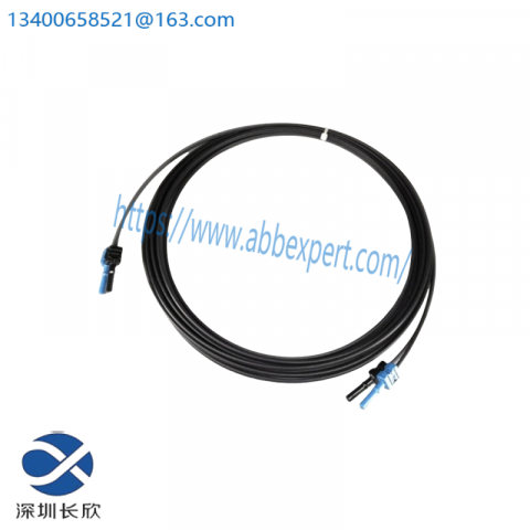 ABB NLWC-10 Single Plastic Fiber Optic Cable, for Industrial Automation