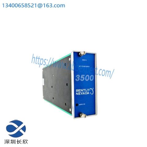 Bently Nevada 3500/15 127610-01 AC Power Supply Module - Reliable Energy Solution for Industrial Automation