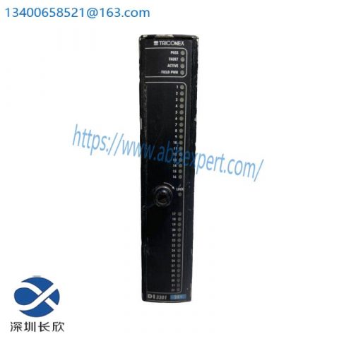 Invensys Triconex DI 3301 Digital Input Module, for Industrial Control Systems