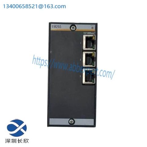 Bachmann EM203 Ethernet Control Module, High-Speed Communication for Industrial Automation