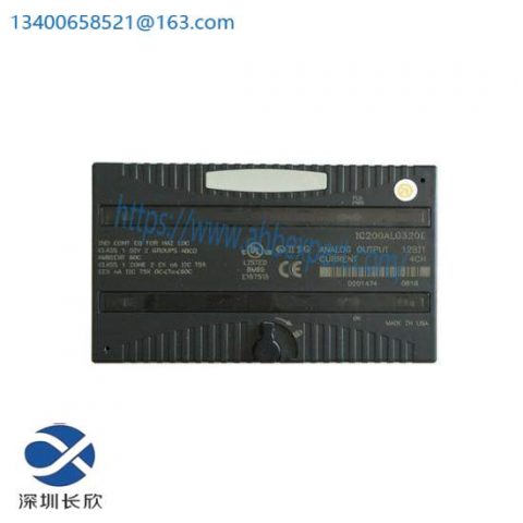 GE IC200ALG320 - Analog Output Module: High Precision Control for Industrial Automation