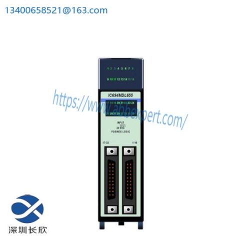GE IC694MDL655 - Industrial PLC Module, Efficient Automation Solution