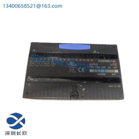 GE IC200MDL740 - Advanced Process Control Module, High Precision, Industry-Leading Performance