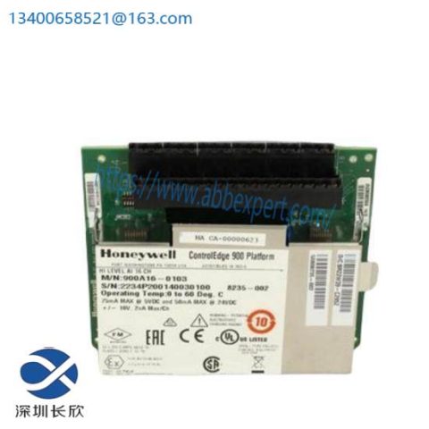 Honeywell HC900 Analog Input Module, 900A16-0103