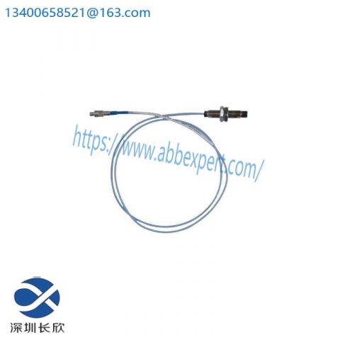 EMERSON EZ1080-RM-00-100: 8mm Eddy Current Sensor, Precision Measurement for Industrial Control