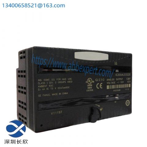 GE Fanuc IC200ALG322: Precision Analog I/O Module for Versatile Control Applications