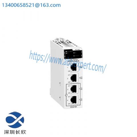 Schneider Electric BMXNOC0401: Industrial Ethernet Communication Module, 200 Characters or Less