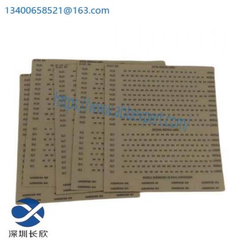GE 1794-LBL Flex I/O Terminal Base Label Kit - Industrial Control Module