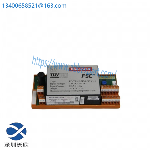 Honeywell FC-BSN-1608 Safe Namur Sensor Converter DCS Module