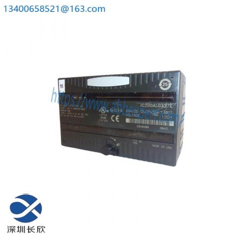 GE Fanuc IC200ALG327: High-Performance Analog Output Module for Industrial Automation