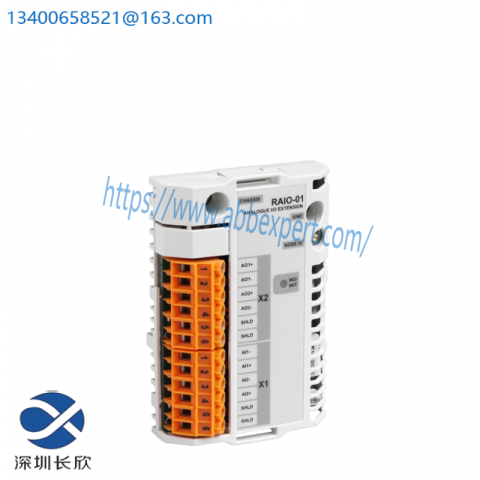 ABB RAIO-01 64606841: Analog I/O Extension PCB, for Industrial Control Applications