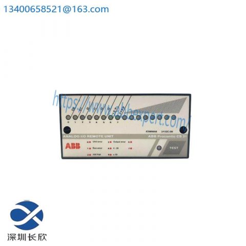 ABB ICSM06A6 FPR3350601R1062 - High-Performance Analog I/O Remote Unit