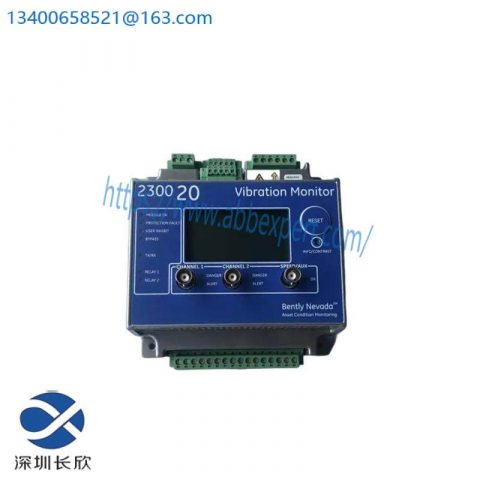 Bently 2300/20-00 Vibration Monitoring System, Sensor Module