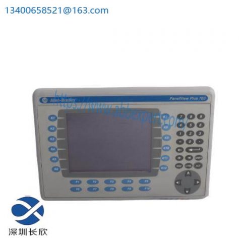 GE 2711P-B7C4D1 PanelView Plus 700 Keypad/Touch/Enet/RS232, 64MB, DC Control System