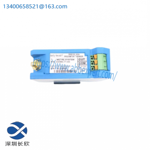 Bently Nevada 330980-71-00 Proximitor Sensor: Industrial Control Module