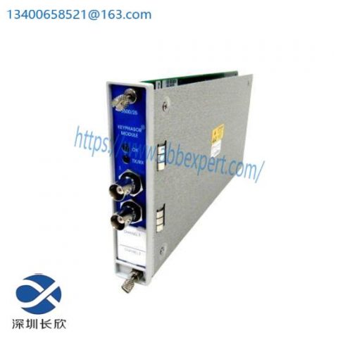 Bently Nevada 3500 Series Enhanced Keyphasor Module, 25-02-01-01