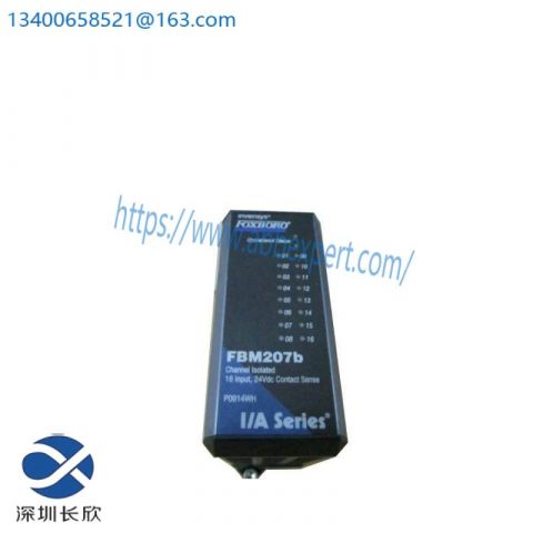 FOXBORO FBM207B P0914WH Voltage Monitor & Contact Sense Input Module