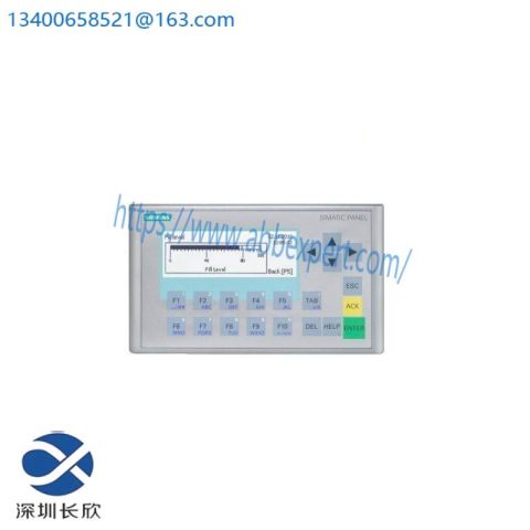 SIEMENS SIMATIC HMI BASIC PANEL - 6AV6647-0AH11-3AX0, Industrial Control Module