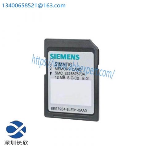Siemens 6ES7954-8LP03-0AA0 Memory Card: Industrial Control Module, Advanced Technology for Enhanced Performance